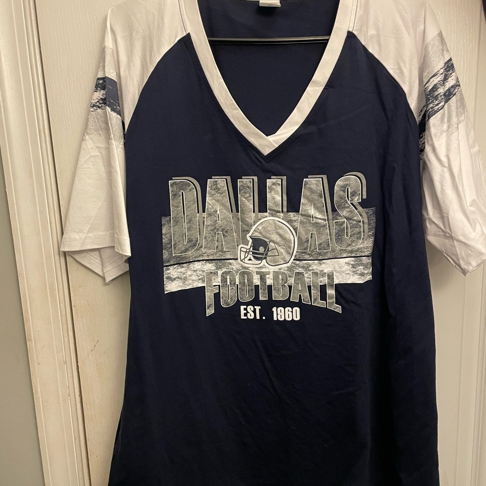 Dallas Football V-Neck T-Shirt